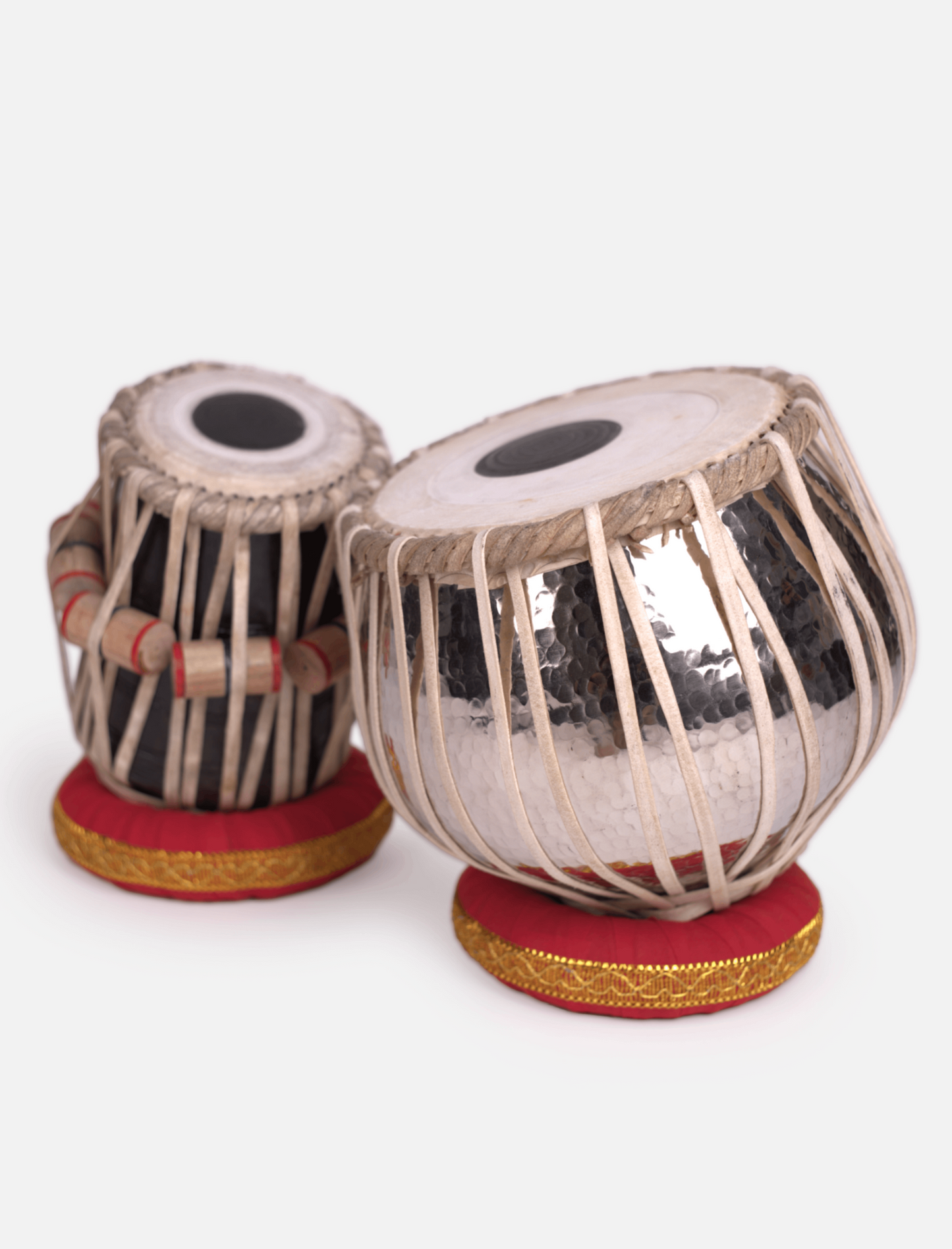 Black Sheesham Tabla and Copper Dagga