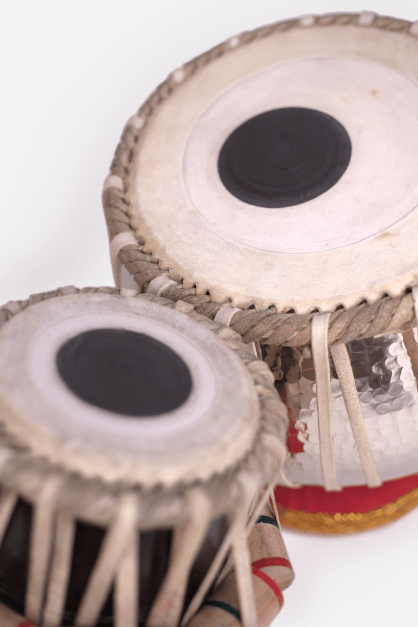 Black Sheesham Tabla and Copper Dagga